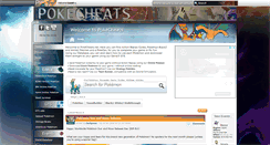 Desktop Screenshot of pokecheats.net